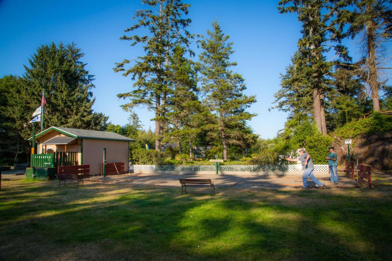 Long Beach Camping Resort Studio Cabin 5 Oceanview Exteriör bild